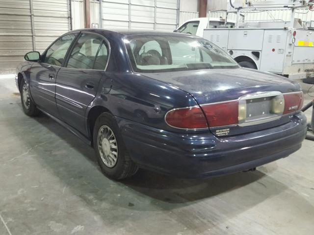 1G4HP54K434167946 - 2003 BUICK LESABRE CU BLUE photo 3