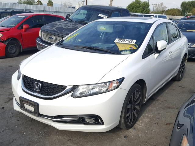 19XFB2F99EE234058 - 2014 HONDA CIVIC EXL 白色 照片 2
