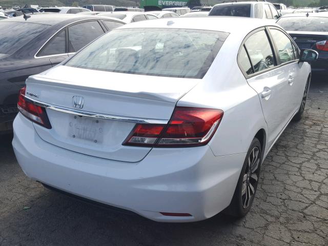 19XFB2F99EE234058 - 2014 HONDA CIVIC EXL 白色 照片 4