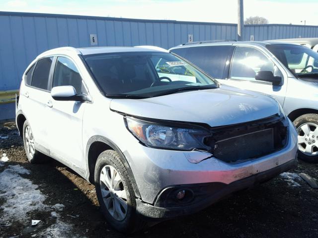 2HKRM4H79DH690893 - 2013 HONDA CR-V EXL SILVER photo 1