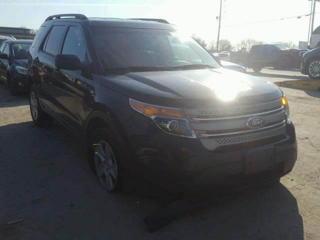 1FM5K8B86DGB67599 - 2013 FORD EXPLORER BLACK photo 1