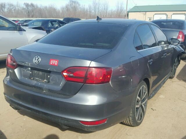 3VW467AJXDM233819 - 2013 VOLKSWAGEN JETTA GLI GRAY photo 4