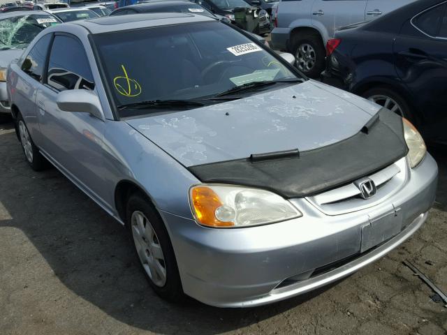 1HGEM22931L082681 - 2001 HONDA CIVIC SI SILVER photo 1