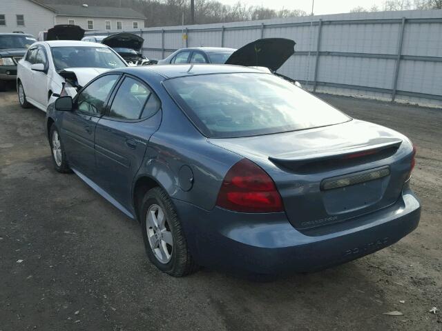 2G2WP552761298447 - 2006 PONTIAC GRAND PRIX BLUE photo 3