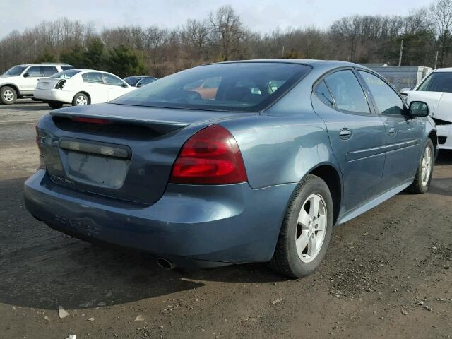 2G2WP552761298447 - 2006 PONTIAC GRAND PRIX BLUE photo 4