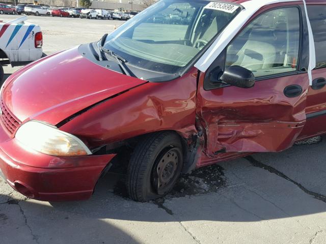 2FMZA51403BA96388 - 2003 FORD WINDSTAR L BURGUNDY photo 7