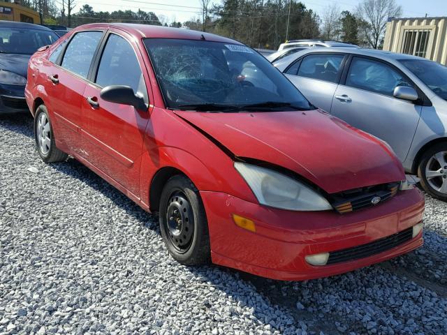 1FAFP38312W129473 - 2002 FORD FOCUS ZTS RED photo 1