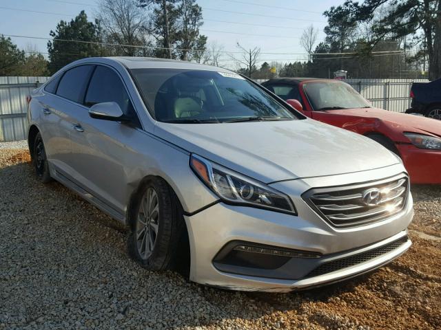 5NPE34AF6GH397461 - 2016 HYUNDAI SONATA SPO SILVER photo 1