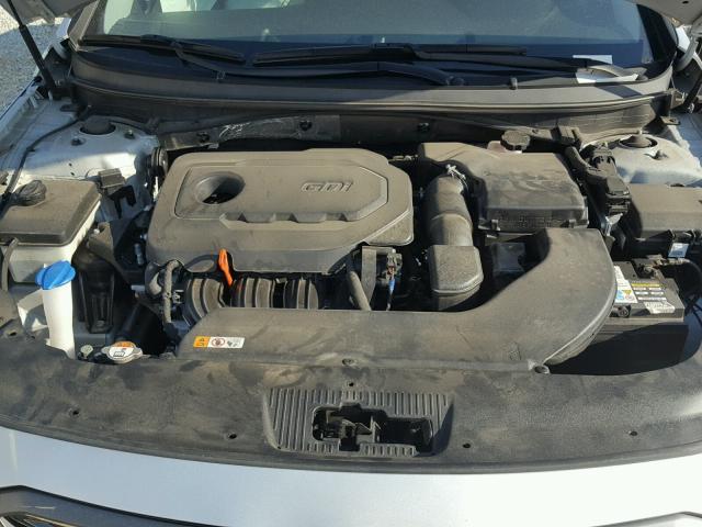 5NPE34AF6GH397461 - 2016 HYUNDAI SONATA SPO SILVER photo 7