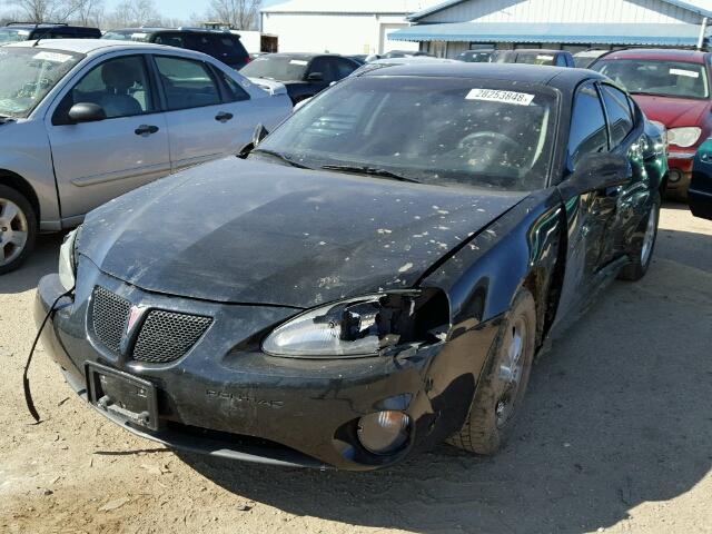 2G2WP552381105455 - 2008 PONTIAC GRAND PRIX BLACK photo 2