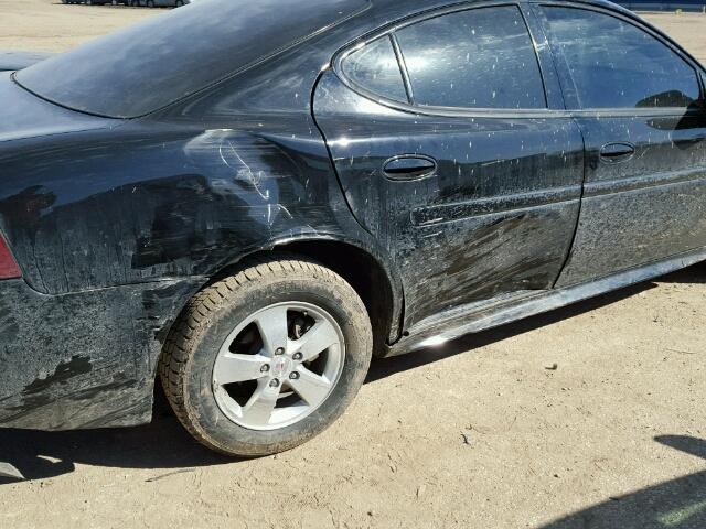 2G2WP552381105455 - 2008 PONTIAC GRAND PRIX BLACK photo 9