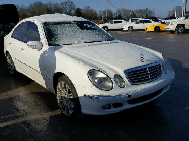 WDBUF56J26A818506 - 2006 MERCEDES-BENZ E 350 WHITE photo 1