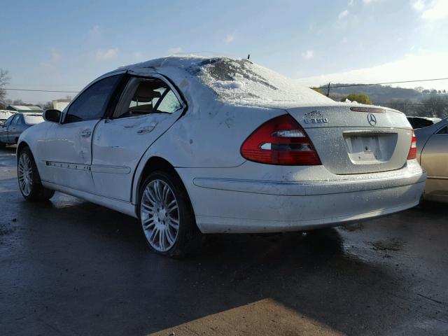 WDBUF56J26A818506 - 2006 MERCEDES-BENZ E 350 WHITE photo 3