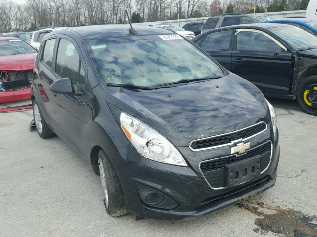 KL8CB6S97EC564362 - 2014 CHEVROLET SPARK LS BLACK photo 1