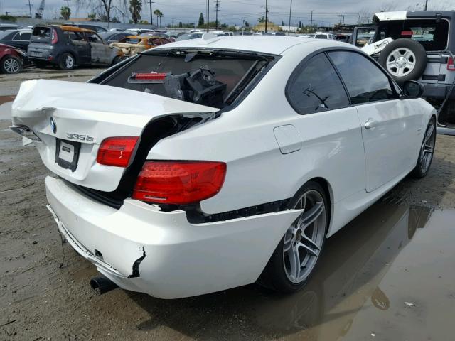 WBAKG1C56CE839608 - 2012 BMW 335 I SULE WHITE photo 4