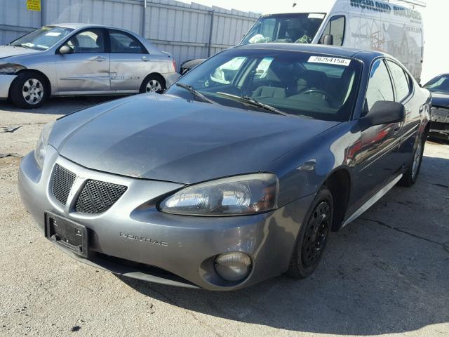 2G2WS522X51250460 - 2005 PONTIAC GRAND PRIX GRAY photo 2