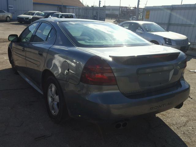 2G2WS522X51250460 - 2005 PONTIAC GRAND PRIX GRAY photo 3
