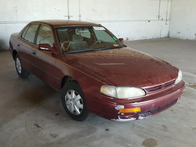 4T1BG12KXTU815114 - 1996 TOYOTA CAMRY DX BURGUNDY photo 1