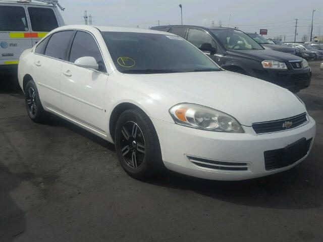 2G1WB55K279269881 - 2007 CHEVROLET IMPALA LS WHITE photo 1