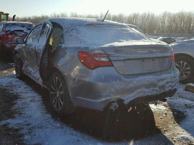 1C3CCBBB6EN178623 - 2014 CHRYSLER 200 TOURIN GRAY photo 3