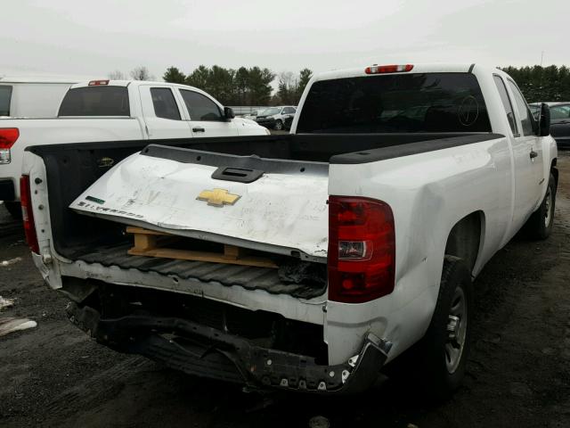 1GCRCPE0XBZ383184 - 2011 CHEVROLET SILVERADO WHITE photo 4