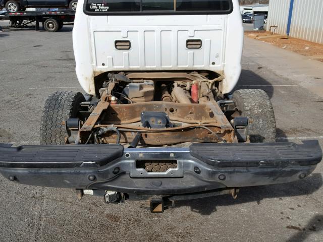 1FTSW21P45EA31700 - 2005 FORD F250 SUPER WHITE photo 9