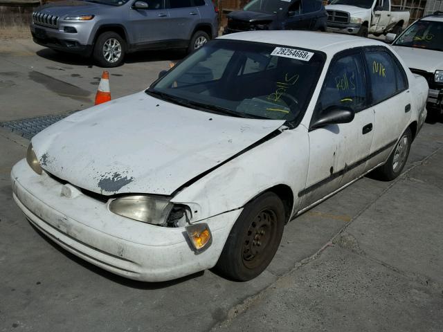 1Y1SK5281WZ430820 - 1998 CHEVROLET GEO PRIZM 白色 照片 2