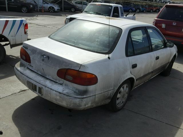 1Y1SK5281WZ430820 - 1998 CHEVROLET GEO PRIZM 白色 照片 4