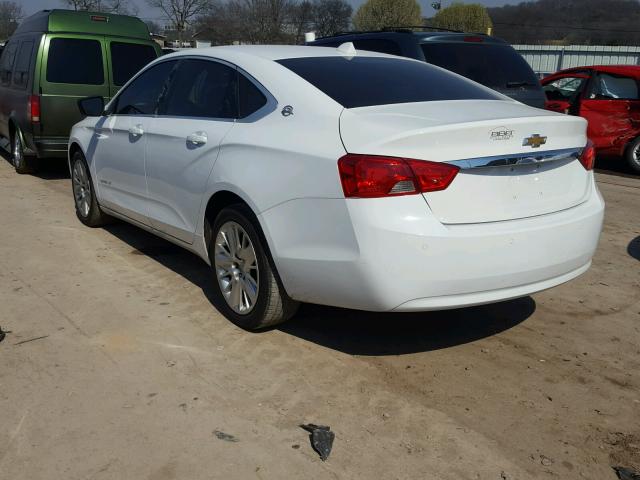 1G11Y5SL5EU104154 - 2014 CHEVROLET IMPALA LS WHITE photo 3