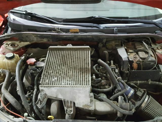 JM1BK34L171714183 - 2007 MAZDA SPEED 3 RED photo 7