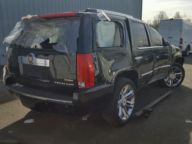 1GYS3FEJ4DR177201 - 2013 CADILLAC ESCALADE P BLACK photo 4