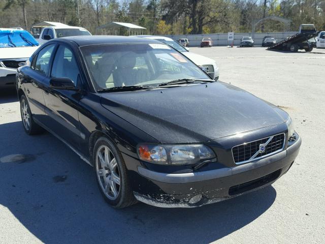 YV1RH59H742375748 - 2004 VOLVO S60 2.5T BLACK photo 1