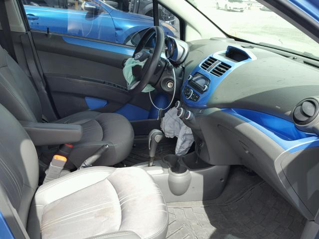 KL8CB6S92EC518342 - 2014 CHEVROLET SPARK LS BLUE photo 5