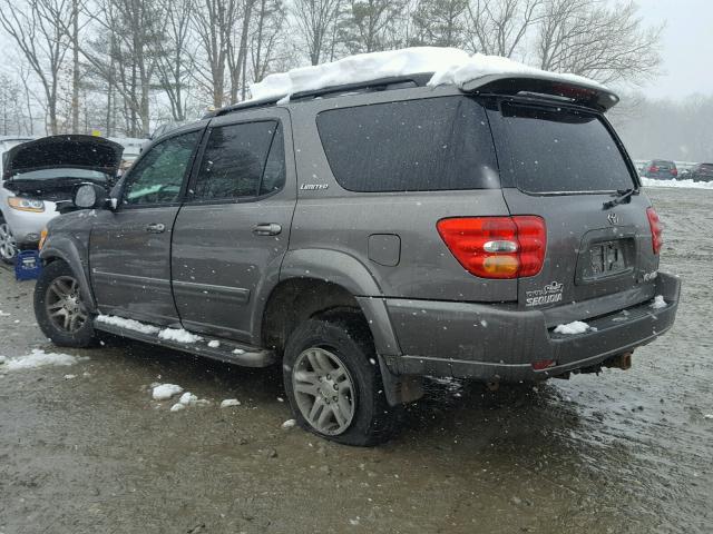 5TDBT48A84S225368 - 2004 TOYOTA SEQUOIA LI BROWN photo 3