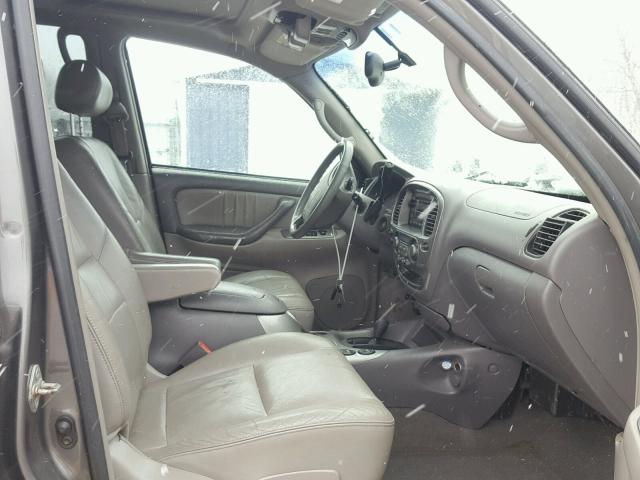 5TDBT48A84S225368 - 2004 TOYOTA SEQUOIA LI BROWN photo 5