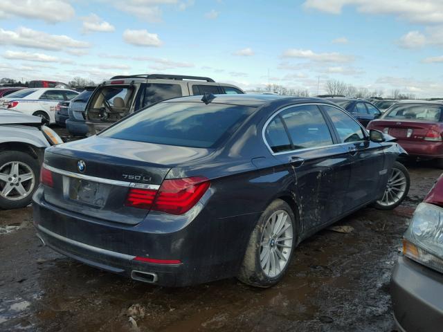 WBAYF8C51DDE59365 - 2013 BMW 750LI XDRI CHARCOAL photo 4