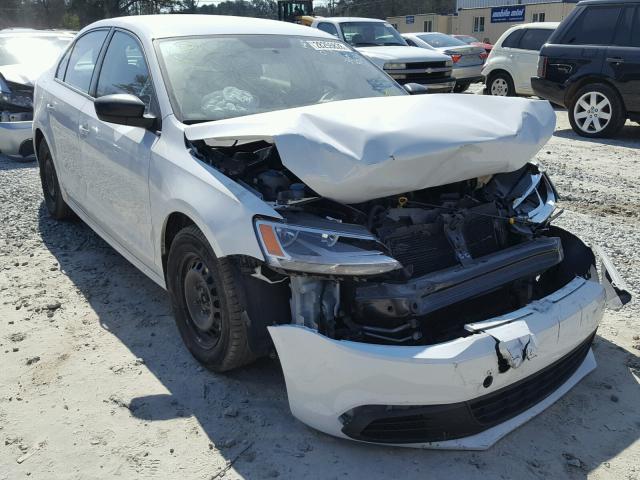 3VW2K7AJ0EM324747 - 2014 VOLKSWAGEN JETTA BASE 白色 照片 1