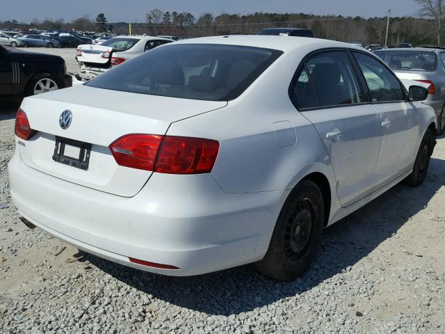 3VW2K7AJ0EM324747 - 2014 VOLKSWAGEN JETTA BASE 白色 照片 4