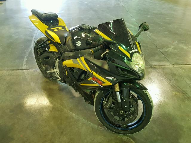 JS1GN7DA472111557 - 2007 SUZUKI GSX-R600 YELLOW photo 1