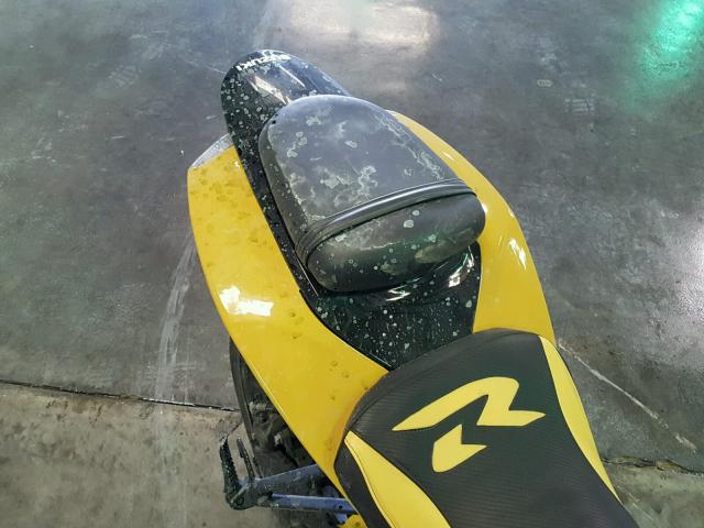 JS1GN7DA472111557 - 2007 SUZUKI GSX-R600 YELLOW photo 6