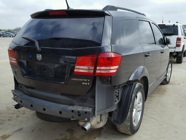 3D4PG5FV9AT249043 - 2010 DODGE JOURNEY SX BLACK photo 4