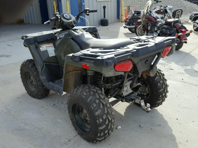 4XAMH57A2EA588210 - 2014 POLARIS SPORTSMAN GREEN photo 3