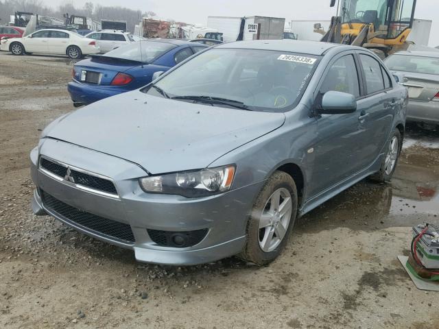 JA3AU26U29U019586 - 2009 MITSUBISHI LANCER ES/ BLUE photo 2