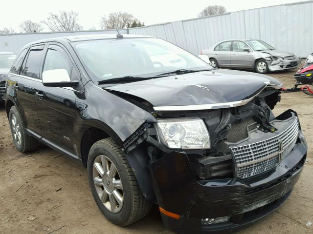 2LMDU88C67BJ25886 - 2007 LINCOLN MKX BLACK photo 1