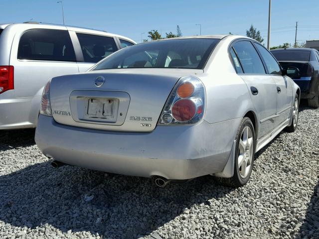 1N4BL11D53C234358 - 2003 NISSAN ALTIMA SE SILVER photo 4