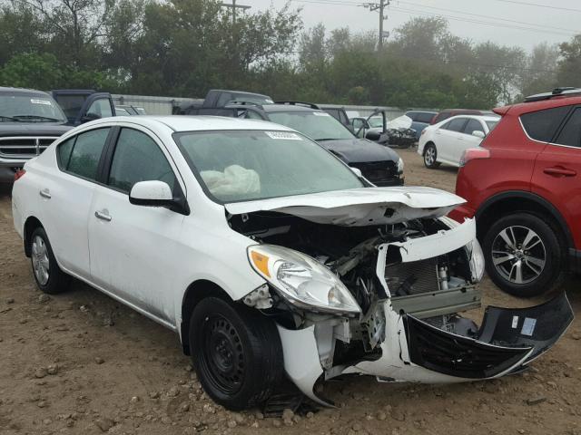 3N1CN7AP9CL890947 - 2012 NISSAN VERSA S WHITE photo 1