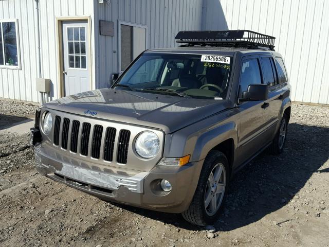 1J8FF48W27D322479 - 2007 JEEP PATRIOT LI TAN photo 2