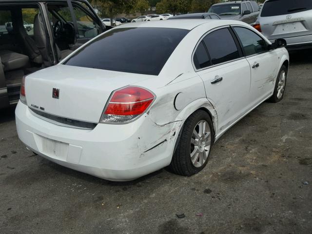 1G8ZV57BX9F136427 - 2009 SATURN AURA XR WHITE photo 4