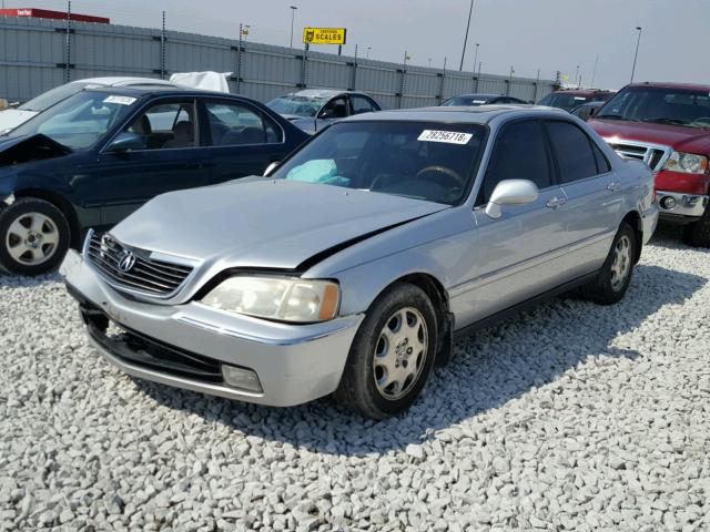 JH4KA9654YC009841 - 2000 ACURA 3.5RL SILVER photo 2