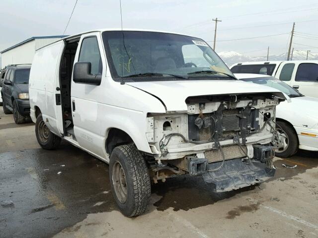 1FTNE14W78DA95625 - 2008 FORD ECONOLINE WHITE photo 1